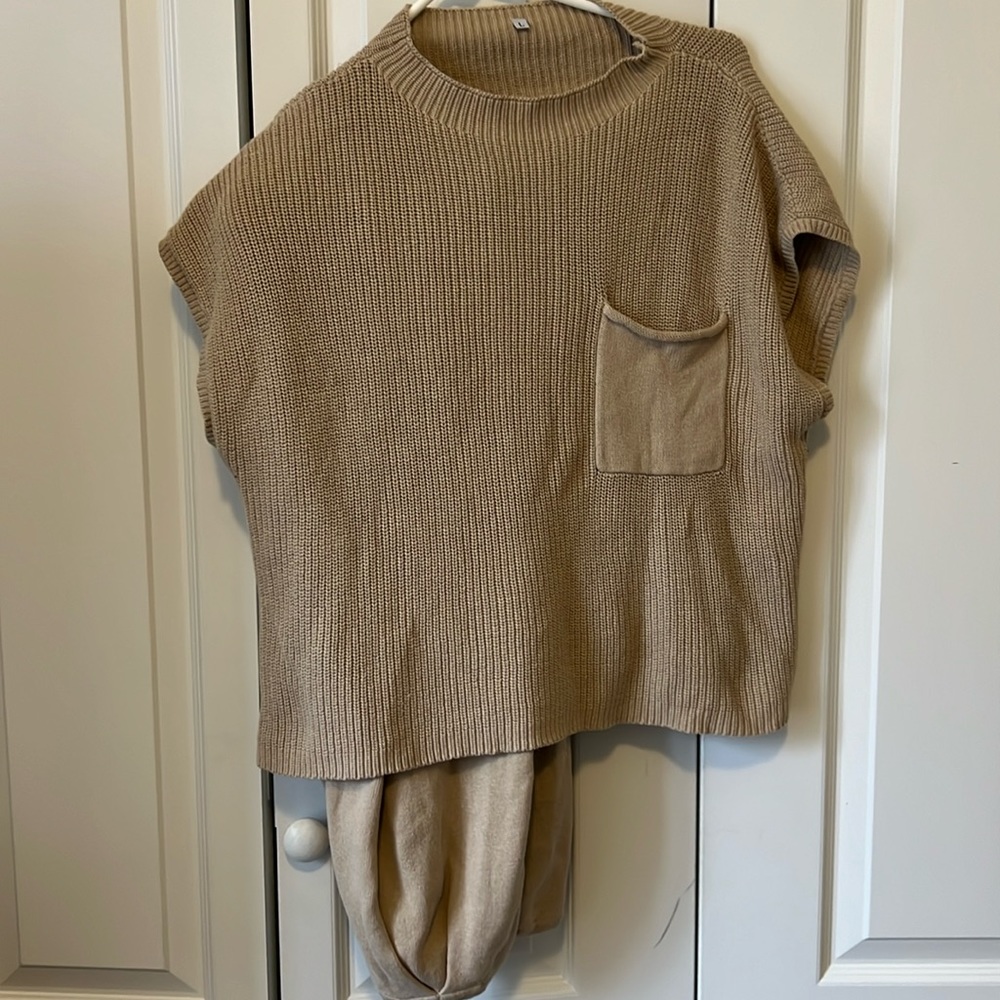 Sweater Set- Loungewear Set size Large